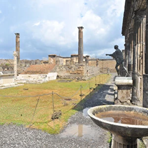 Pompeii, Campania, Naples, Italy, 2015. Creator: Luis Rosendo