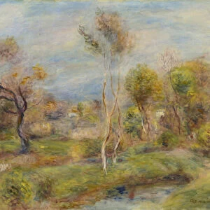 The Pond, Cagnes or Landscape at Cagnes-sur-Mer, 1905-1907