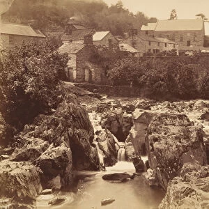 At Pont y pair, Bettws-y-Coed, North Wales, 1856. Creator: Francis Bedford