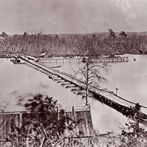 Pontoon Bridge, Broadway Landing, Appomattox River, 1861-65