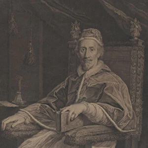 Pope Clement the Ninth, 1780. Creator: John Hall