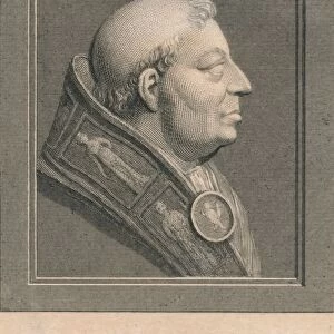 Pope Leo X (1475-1521), born Giovanni di Lorenzo de Medici, c1830
