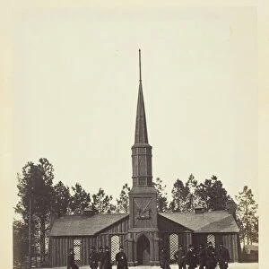 Poplar Grove Church, 1860 / 64. Creator: Alexander Gardner