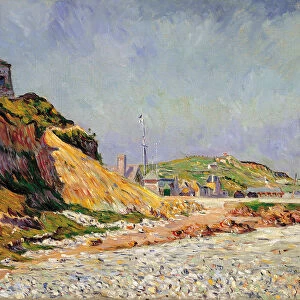 Port-en-Bessin, The Beach. Artist: Signac, Paul (1863-1935)