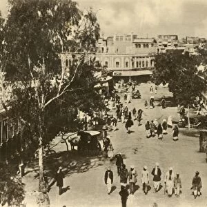 A Portion of the Sadar Bazar, Rawalpindi - Taken from the Massy Gate, c1918-c1939