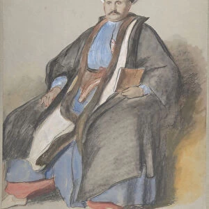 Portrait of Abram Jacob Messir, 1841. Creator: David Wilkie