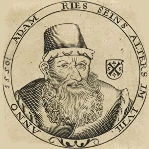 Portrait of Adam Ries (1492 / 93-1559), ca. 1600. Creator: Anonymous
