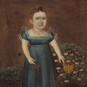 Portrait of Adelia Ellender, ca. 1803-1805. Creator: Joshua Johnson