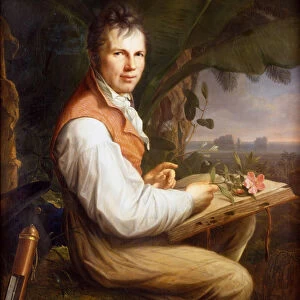 Portrait of Alexander von Humboldt (1769-1859), 1806. Creator: Weitsch, Friedrich Georg (1758-1828)