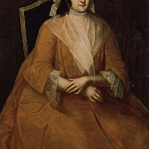 Portrait of Anna Leopoldovna, regent of Russia (1718-1746), Between 1740 and 1746. Artist: Vishnyakov, Ivan Yakovlevich (1699-1761)