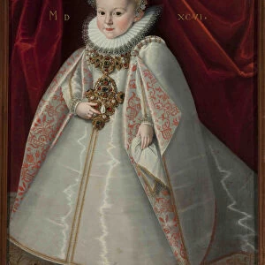 Portrait of Anna Maria Vasa (1593-1600), daughter of King Sigismund III of Poland