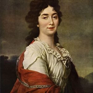 Portrait of Anna Stepanovna Protosova, 1800, (1965). Creator: Dmitry Levitsky