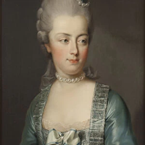 Portrait of Archduchess Marie Antoinette of Austria (1755-1793), Queen of the French