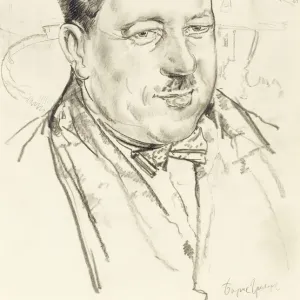 Portrait of the artist Ilya Mashkov. Artist: Grigoriev, Boris Dmitryevich (1886-1939)