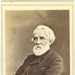 Portrait of the author Ivan S. Turgenev (1818-1883), Between 1880 and 1886