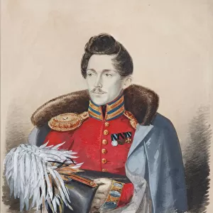 Portrait of Baron Yegor Fyodorovich Tiesenhausen (1800-1850), 1830s. Artist: Pokrovsky, A. A. (active c. 1830)