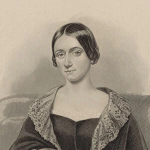 Portrait of Clara Schumann (1819-1896), c. 1850