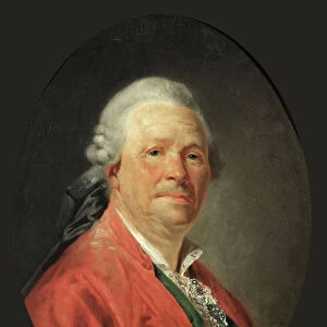 Portrait of the composer Christoph Willibald Ritter von Gluck (1714-1787), 1777