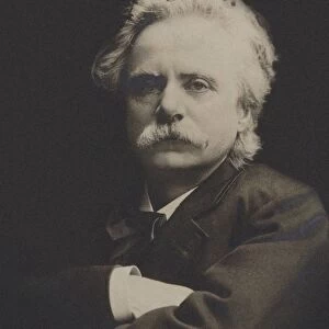 Portrait of the composer Edvard Grieg (1843-1907), 1900
