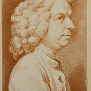Portrait of the composer Francesco Geminiani (1687-1762)