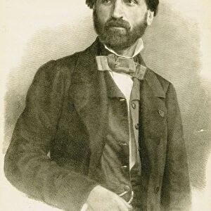 Portrait of the Composer Giuseppe Verdi (1813-1901), c. 1840