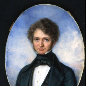 Portrait of the composer Hector Berlioz (1803-1869), 1840