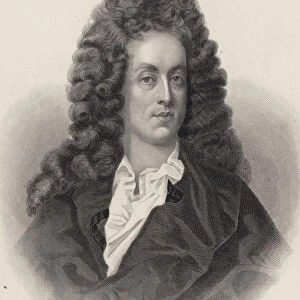 Portrait of the composer Henry Purcell (1659-1695). Creator: Anonymous