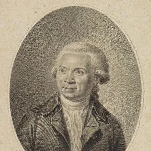 Portrait of the Composer Johann Abraham Peter Schulz (1747-1800), 1794. Creator: Jügel