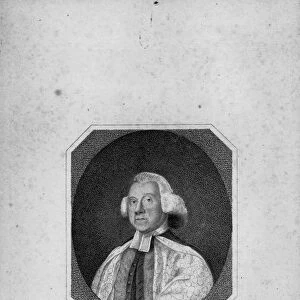 Portrait of the composer John Alcock (1715-1806)