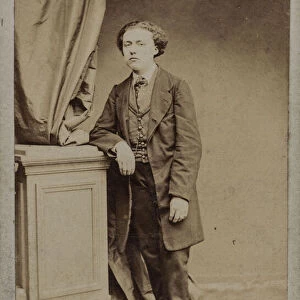 Portrait of the composer Louis Diemer (1843-1919), c. 1875