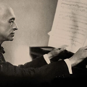Portrait of the Composer Manuel de Falla (1876-1946)