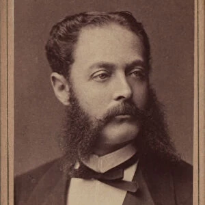 Portrait of the composer Wilhelm Westmeyer (1829-1880). Creator: Luckhardt