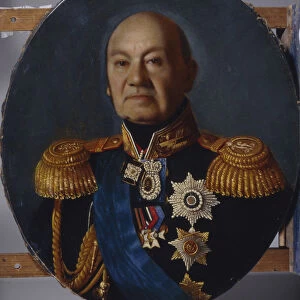 Portrait of Count Arseny Andreyevich Zakrevsky (1783?1865), after 1848. Artist: Zaryanko, Sergei Konstantinovich (1818-1870)