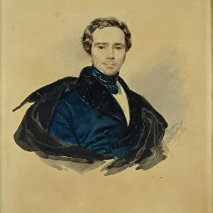Portrait of Count Fyodor Fyodorovich Golitsyn (1794-1854), 1833. Artist: Briullov, Karl Pavlovich (1799-1852)