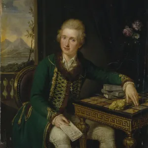 Portrait of Count Michael Johann von der Borch (1751-1810). Artist: Guttenbrunn, Ludwig (1750-1819)