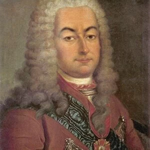 Portrait of Count Semyon Andreyevich Saltykov (1672-1742), 18th century. Artist: Anonymous