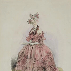 Portrait of Countess Dolly de Ficquelmont (1804-1863), 1831-1840. Artist: Gagarin, Grigori Grigorievich (1810-1893)