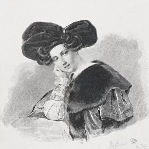 Portrait of Countess Maria Dmitrievna von Nesselrode (1786-1846), nee Countess Guryeva