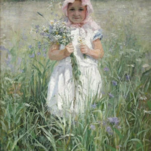 Portrait of the daughter of Vasily Polenov