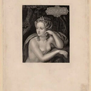Portrait of Diane de Poitiers (1499-1566), Mid of 16th cen Artist: Anonymous