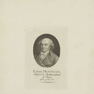 Portrait of Edme Mentelle (1730-1816), c. 1800. Creator: Westermayr, Conrad (1765-1834)