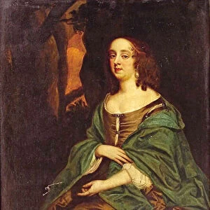Portrait of Ehrengard Melusine von der Schulenburg (1667-1743), Duchess of Kendal, Early 19th cen Artist: Anonymous