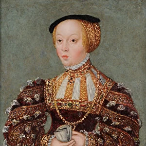 Portrait of Elizabeth of Austria (1526-1545), Queen of Poland, c. 1565