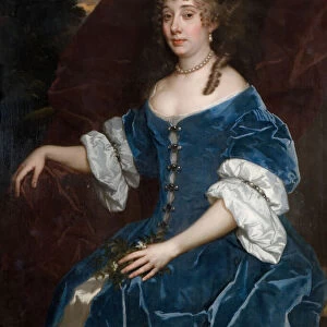 Portrait of Elizabeth Lady Monson, 1680. Creator: Peter Lely