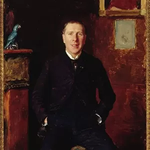 Portrait of Ernest Coquelin, dit Coquelin Cadet (1848-1909), member of the Comédie-Française, 1889. Creator: Unknown