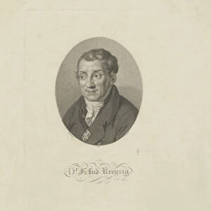 Portrait of Friedrich Ludwig Kreysig (1770-1839), 1826. Creator: Bolt, Johann Friedrich