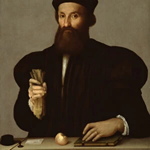 Portrait of a Gentleman, 1530 / 50. Creator: Raphael