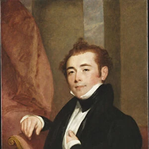 Portrait of George Brown, father of the painter John Lewis-Brown, 1825