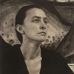 Portrait of Georgia O Keeffe (1887-1986), 1918
