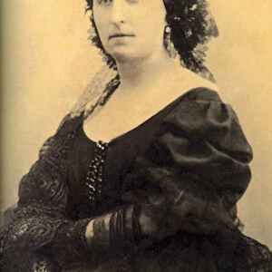 Portrait of Giuseppina Strepponi (1815-1897), 1877